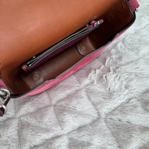 Rag & Bone Atlas Suede Leather Bag _ BERRY - Picture 12 of 17